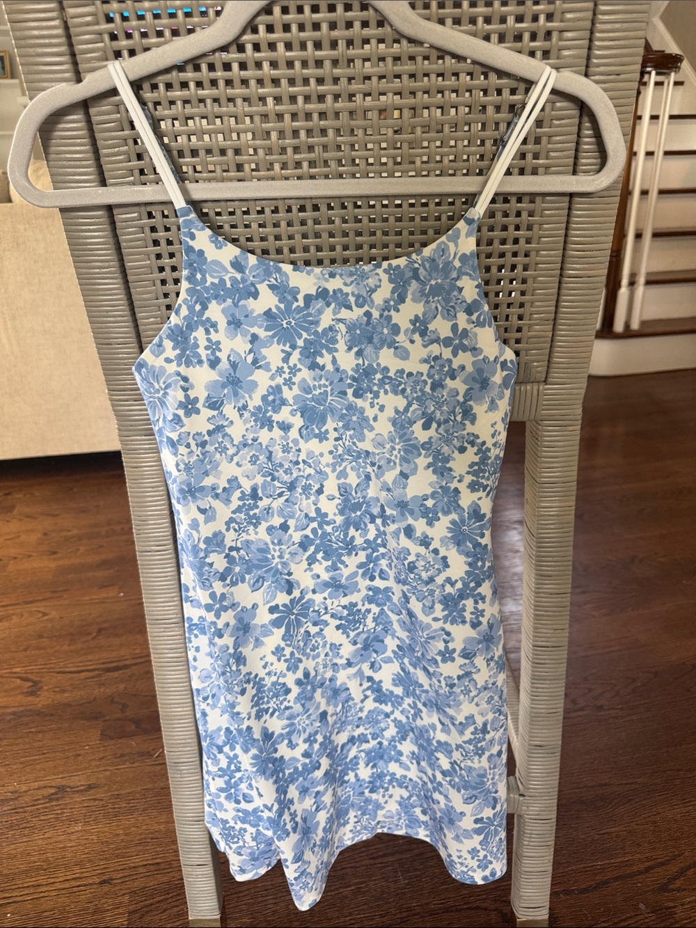 abercrombie floral dress with shorts attached